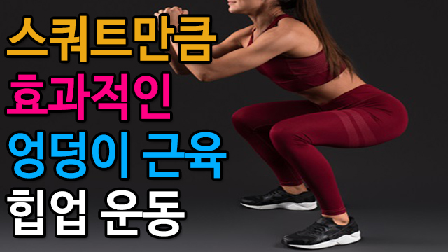 100_★-스쿼트만큼-효과적인-엉덩이-근육-힙업-운동